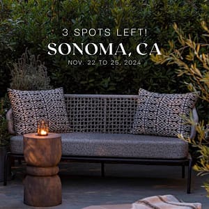 3 Spots Left in the Stress Reset Retreat in Sonoma, CA with Dianne Bondy